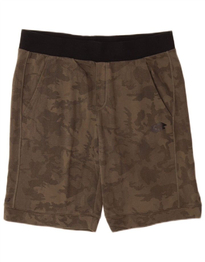 Pantaloncini sportivi da uomo Lotto verde medio mimetico