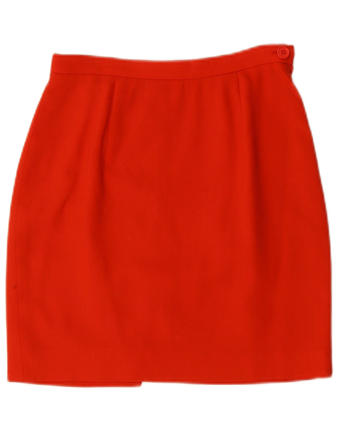 Set gonna vintage da donna a 3 bottoni e 2 pezzi IT 40 piccolo W28 lana rossa
