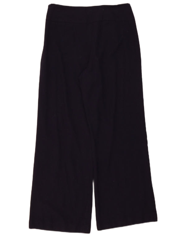 Pantaloni casual a vita alta da donna Hobbs UK 12 medi W32 L30 blu navy