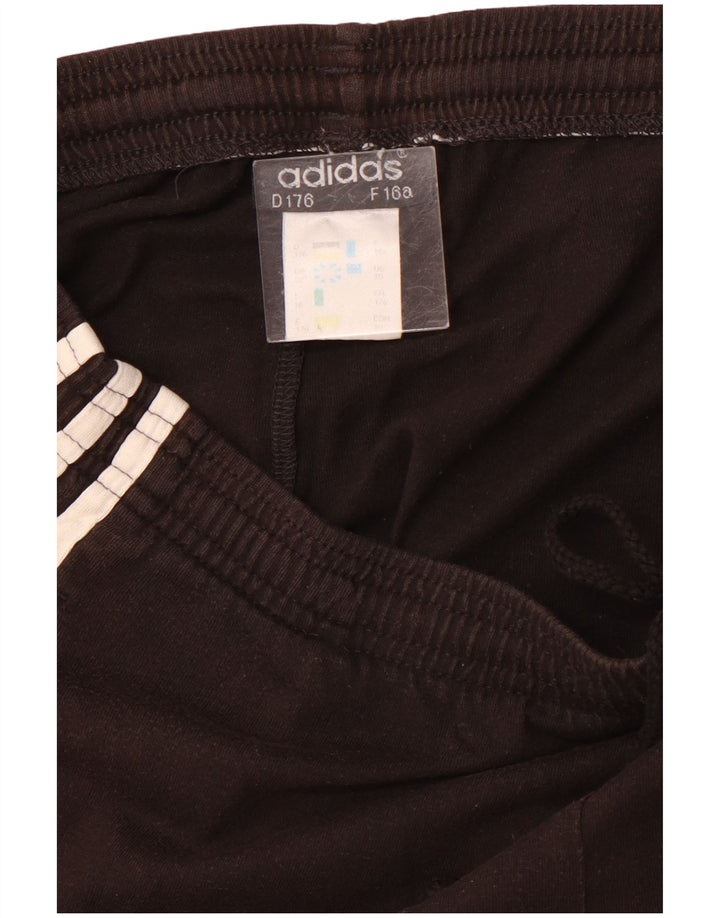Pantaloncini sportivi ADIDAS da bambino 15-16 anni in cotone nero