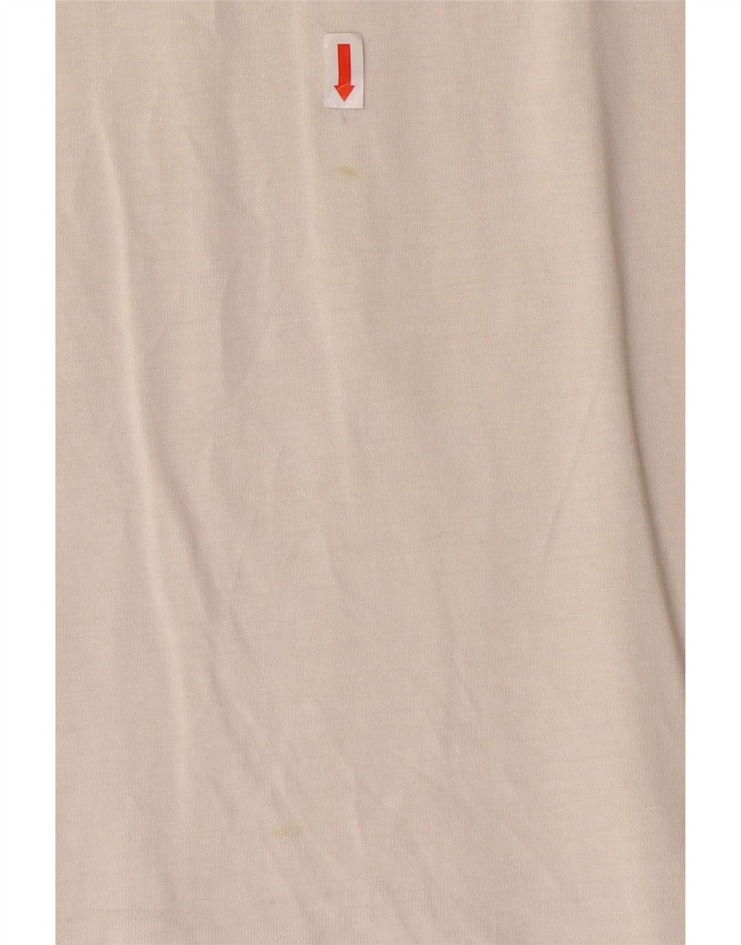 ADIDAS Mens Graphic T-Shirt Top Large Off White Cotton
