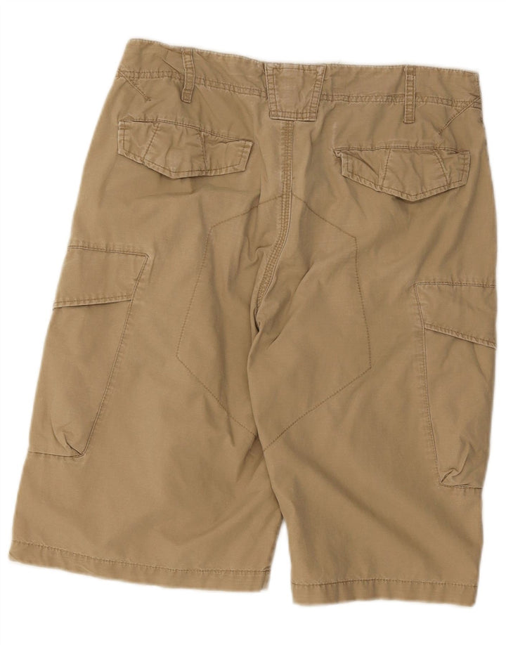 Pantaloncini cargo Zara da uomo EU 40 medi W31 cotone beige