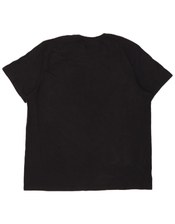 T-shirt grafica da uomo Nike Top 2XL cotone nero
