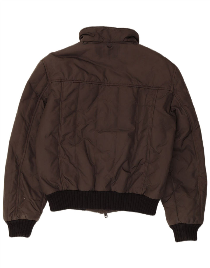 Refrigiwear Giacca bomber da uomo foderata UK 40 grande nylon marrone