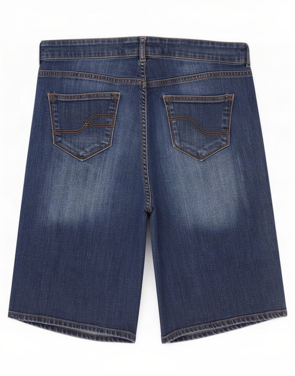 Fat Face Womens Denim Shorts UK 14 Large W34 Blue