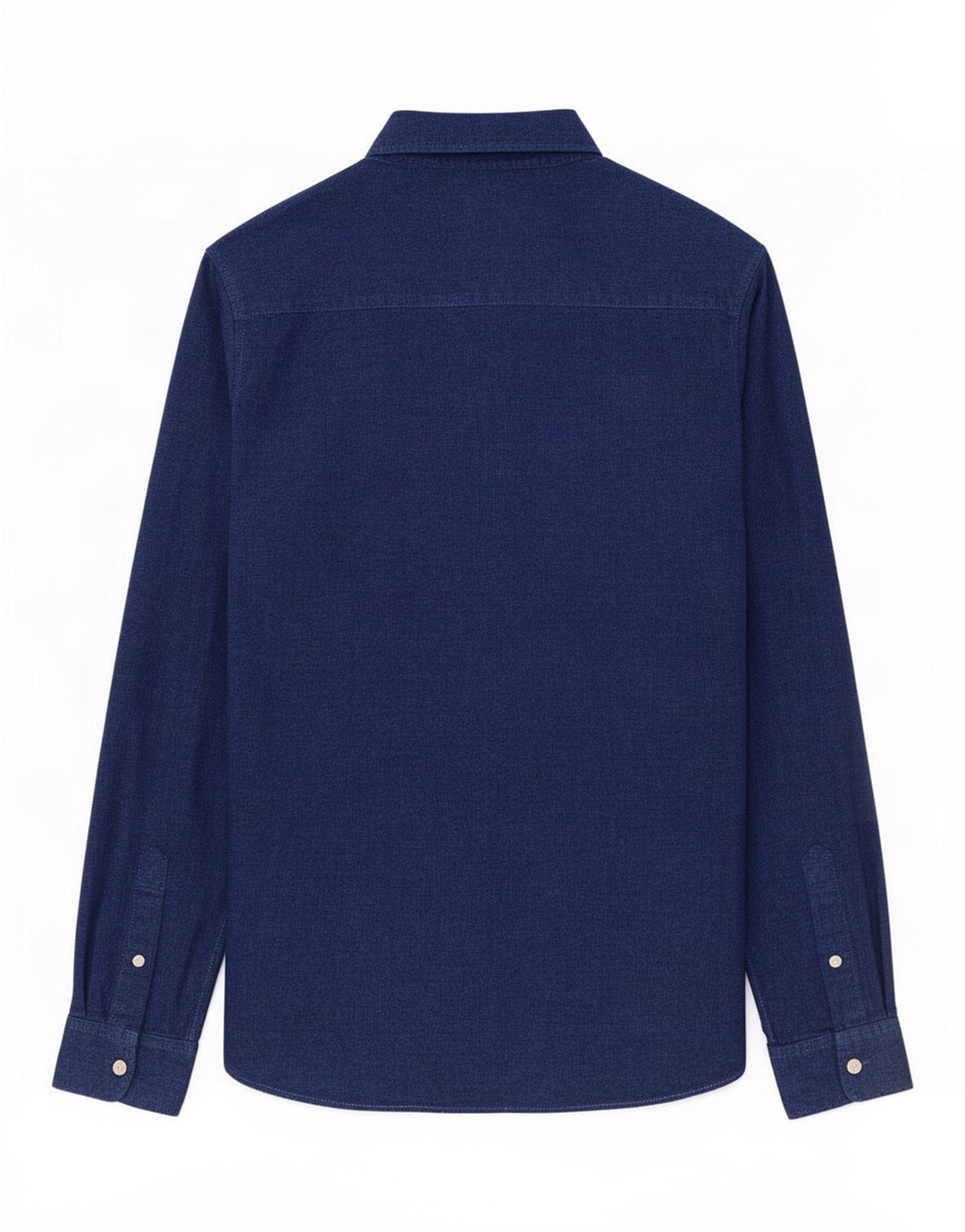 Camicia da uomo Jack & Jones grande in cotone blu navy