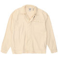 Giacca bomber da uomo Adidas UK 36 Small Off White Cotton