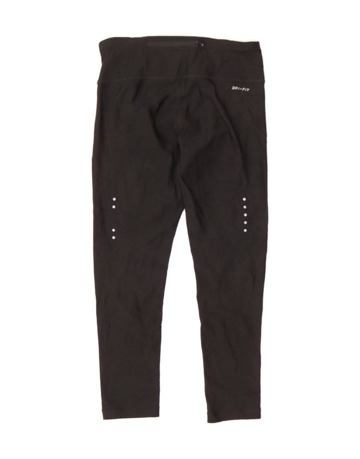 NIKE Womens Dri Fit Leggings UK 8 Small  Black Polyester Vintage Nike and Second-Hand Nike from Messina Hembry 