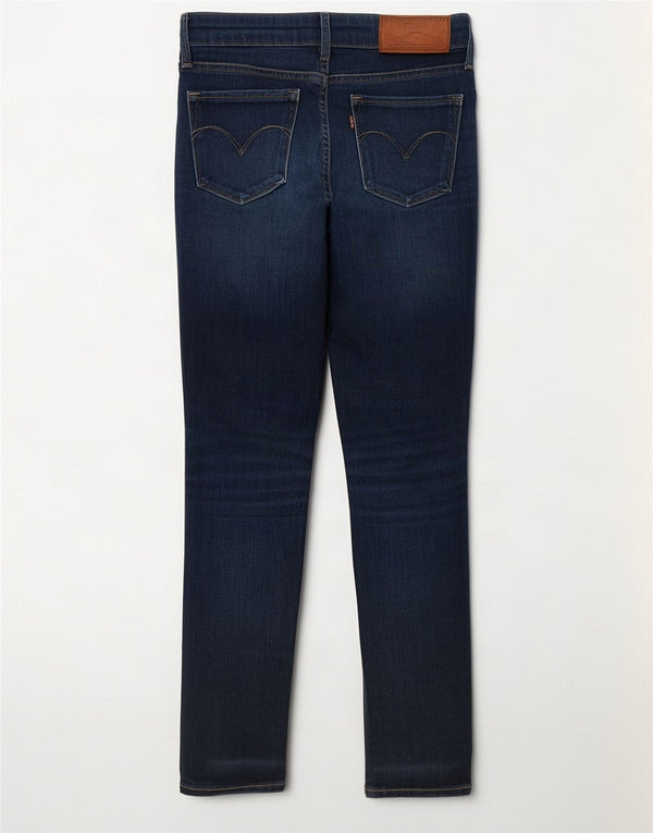 Jeans skinny Levi's da donna Demi Curve Modern Rise W24 L27 cotone blu navy