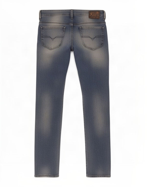Jeans skinny slim da uomo Diesel Thanaz W33 L34 cotone blu