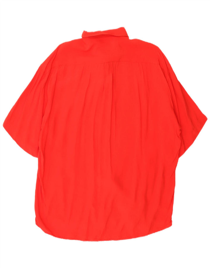 Camicia a maniche corte da uomo Tipo' S grande rossa