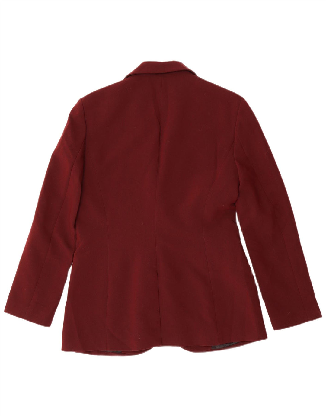 Giacca blazer a 2 bottoni da donna Zara UK 14 poliestere marrone medio
