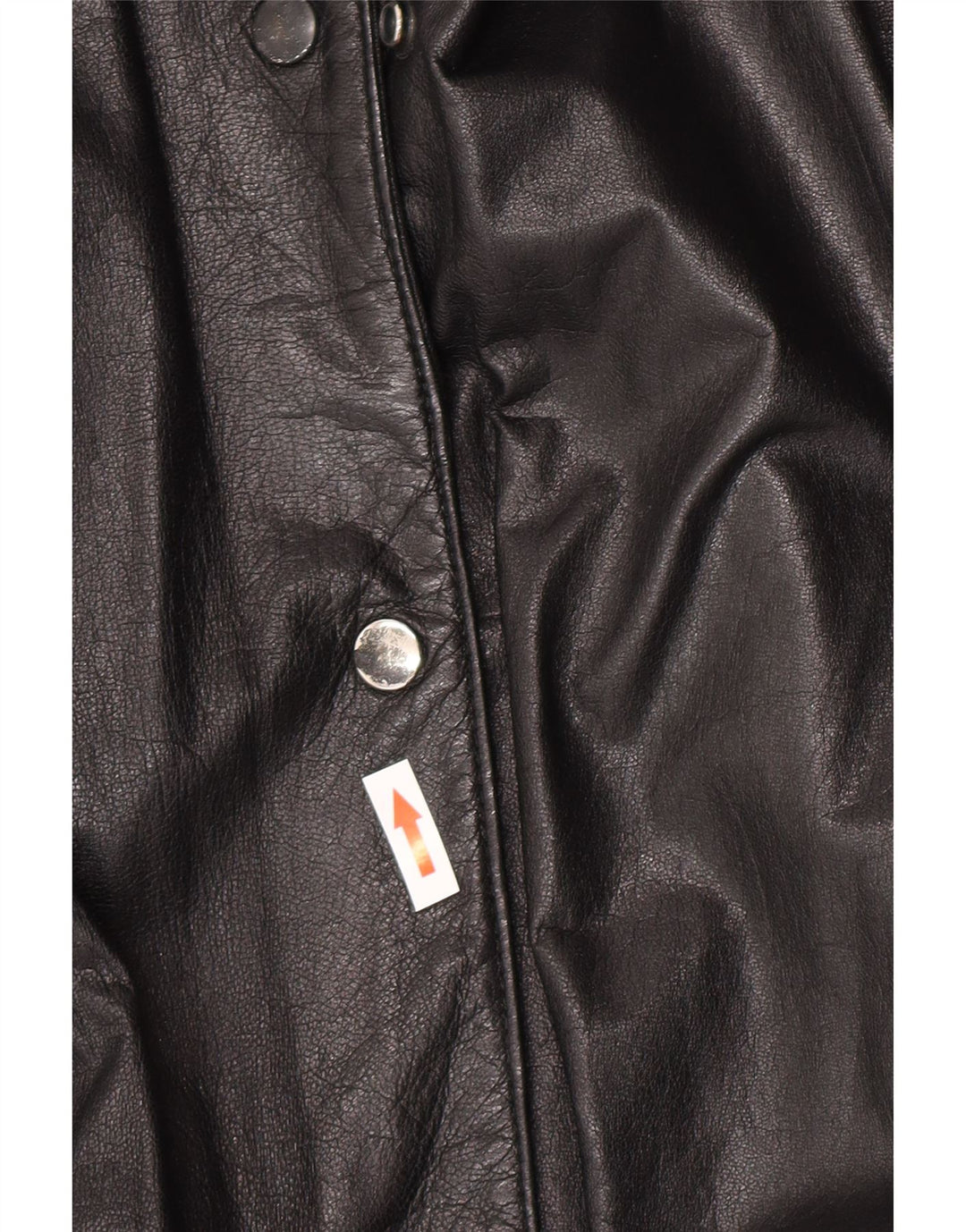 Giacca in pelle oversize da donna Canda EU 40 pelle nera media