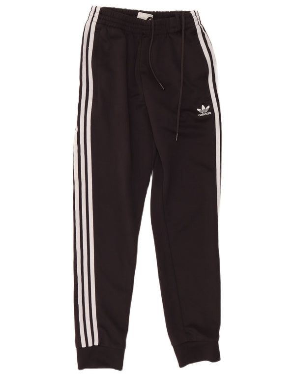 Pantaloni da tuta da donna Adidas Joggers UK 10 Small Black Cotton
