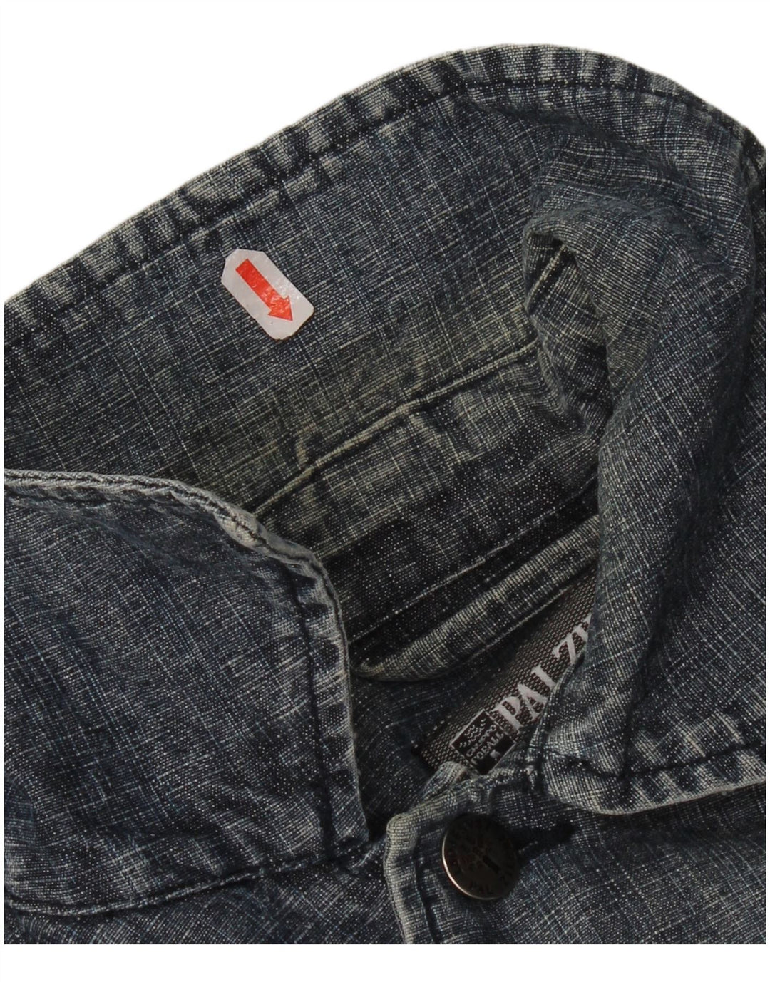 Giacca in denim da uomo Pal Zileri IT 48 Cotone blu medio