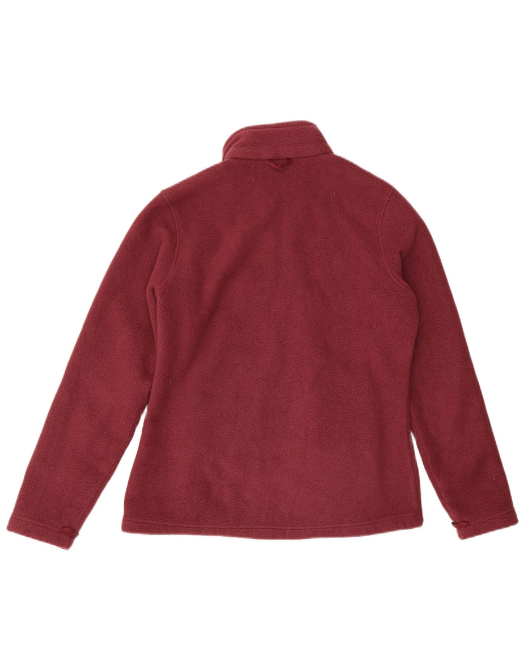 Giacca in pile da donna Jack Wolfskin UK 10/12 Poliestere bordeaux medio