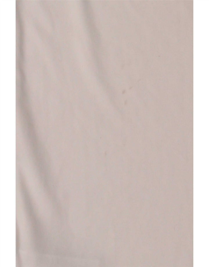 T-shirt Adidas Aeroready da uomo Top in poliestere color block bianco medio