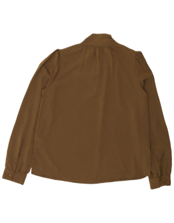 Camicetta da donna dalla vestibilità rilassata French Connection Top UK 10 Small Poliestere kaki