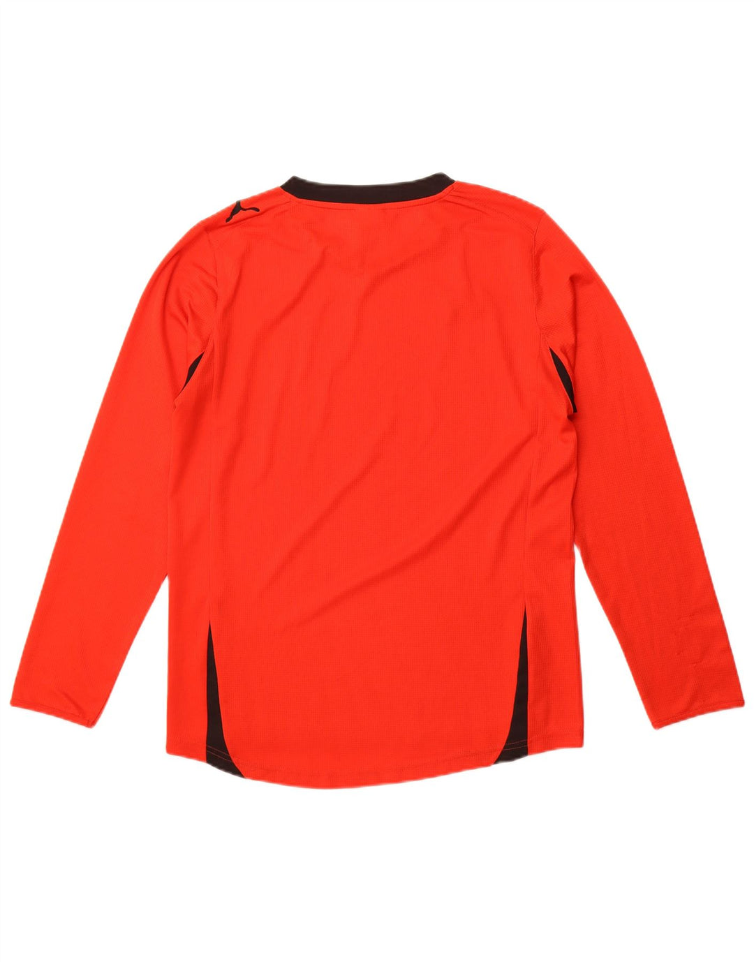 Maglia Puma da uomo a maniche lunghe, rosso medio, color block