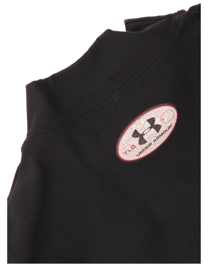 Maglia a maniche lunghe per ragazze Under Armour 11-12 anni grande nera