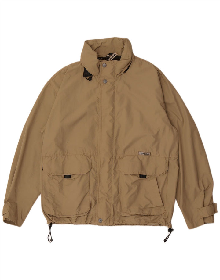 Giacca a vento con cappuccio da uomo Colmar IT 50 Large Beige Poliammide