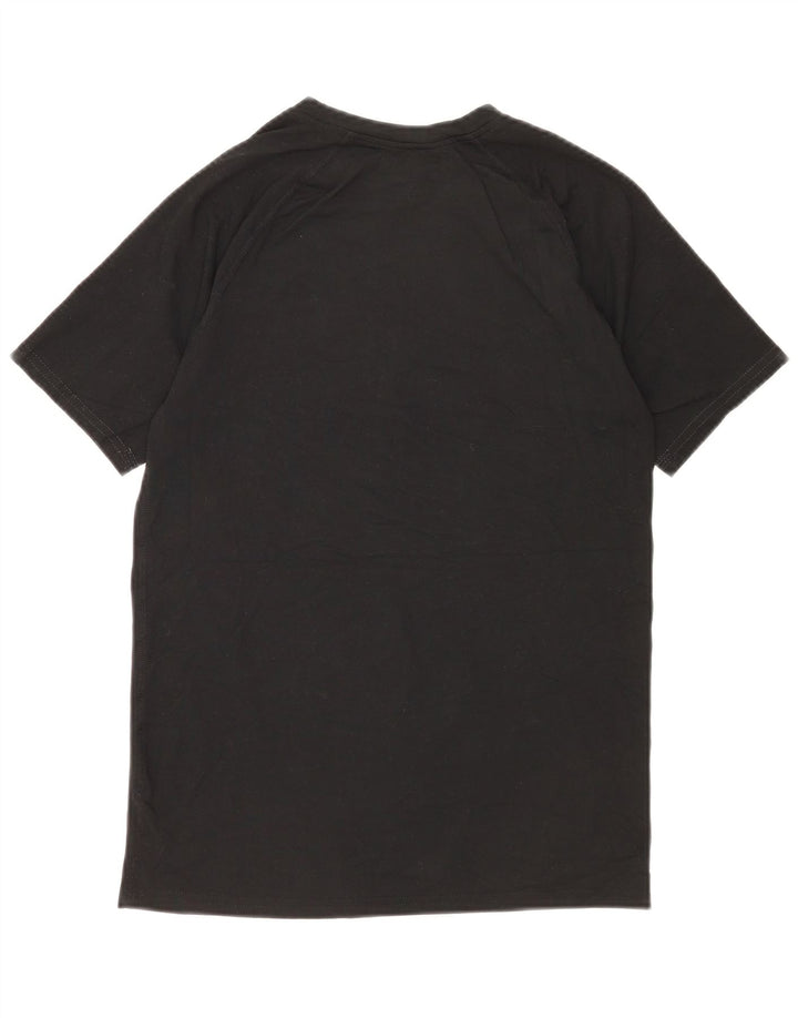 T-shirt Dri-Power da uomo Russell Athletic UK 38/40 poliestere nero medio