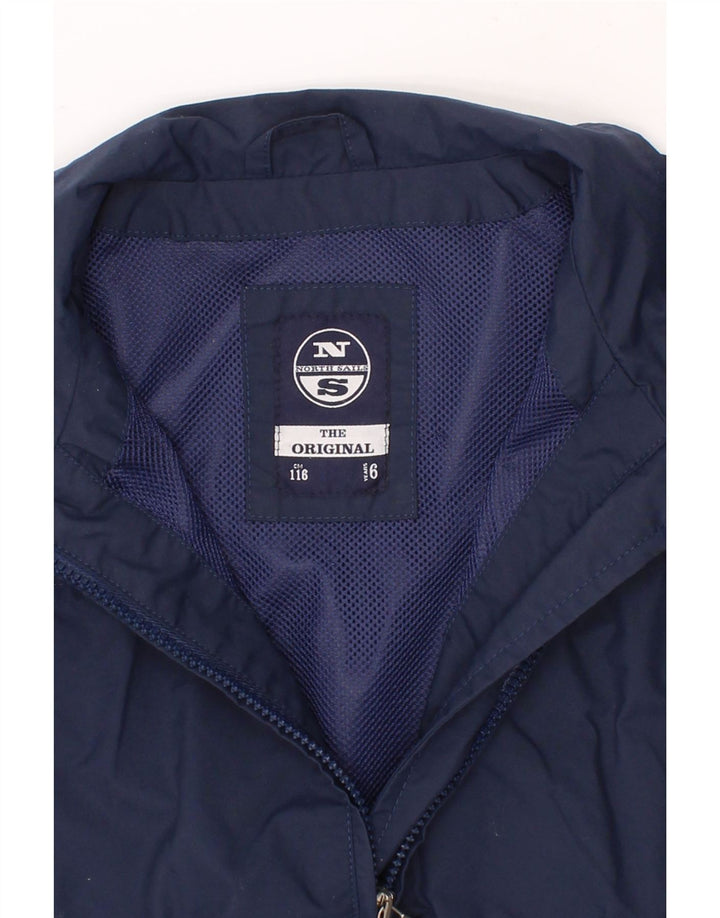 NORTH SAILS Boys Bomber Jacket 5-6 Years Navy Blue Polyamide Vintage North Sails and Second-Hand North Sails from Messina Hembry 