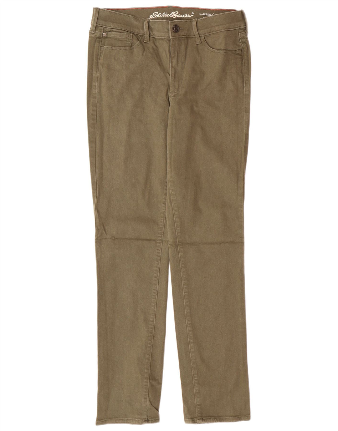 Pantaloni casual da donna EDDIE BAUER US 10 Large W32 L30 Khaki