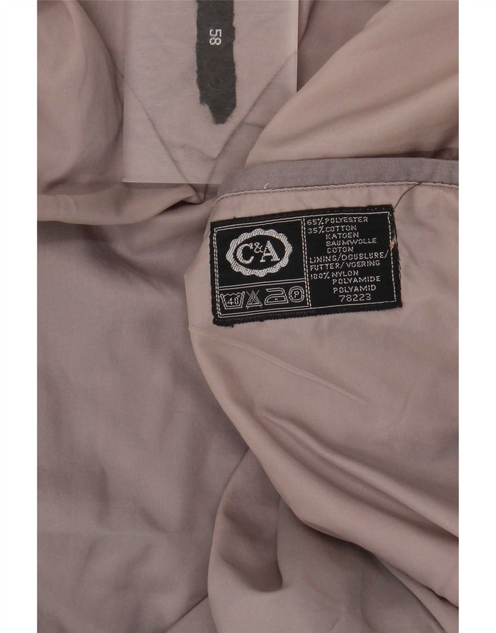 Giubbotto bomber da uomo C&A IT 58 4XL Poliestere color block grigio