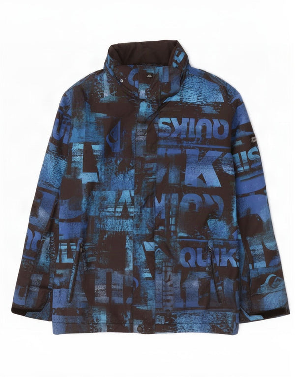 Giacca da sci Quiksilver Graphic da ragazzo 13-14 anni in poliestere blu