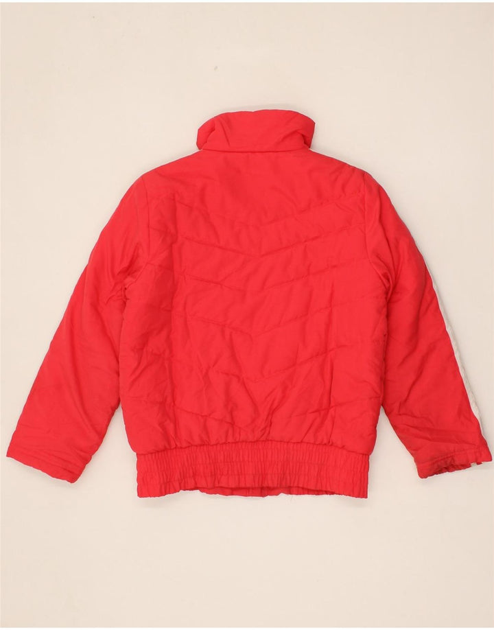 ADIDAS Girls Windbreaker Jacket 7-8 Years Pink Polyester Vintage Adidas and Second-Hand Adidas from Messina Hembry 