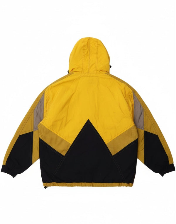 Giacca da sci da uomo Colmar con vestibilità ampia con cappuccio IT 44 XS Colorblock giallo