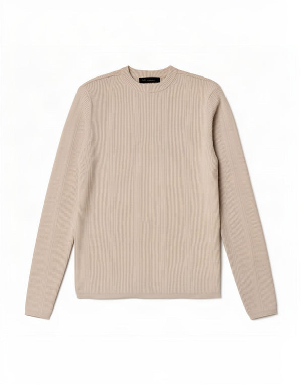 Maglione maglione girocollo da donna Marks & Spencer UK 12 Viscosa bianca media