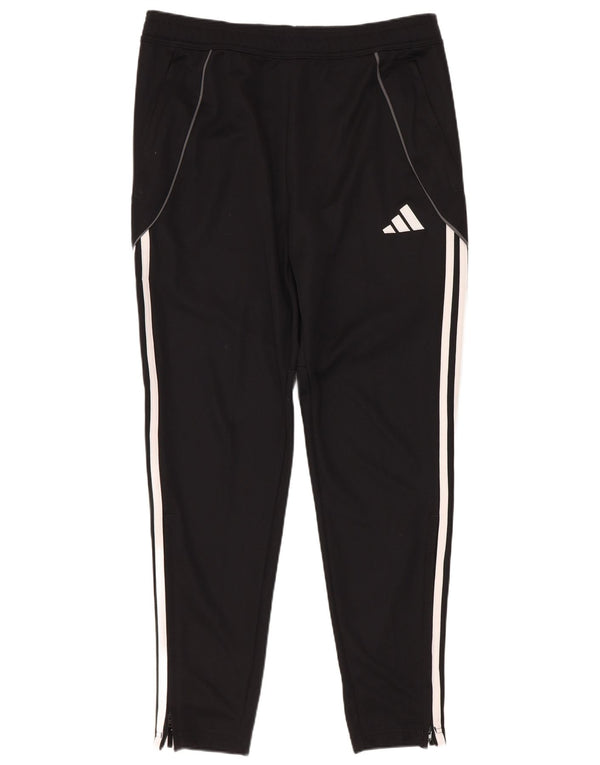 Pantaloni da tuta Adidas Aeroready Slim Fit da uomo in poliestere nero medio