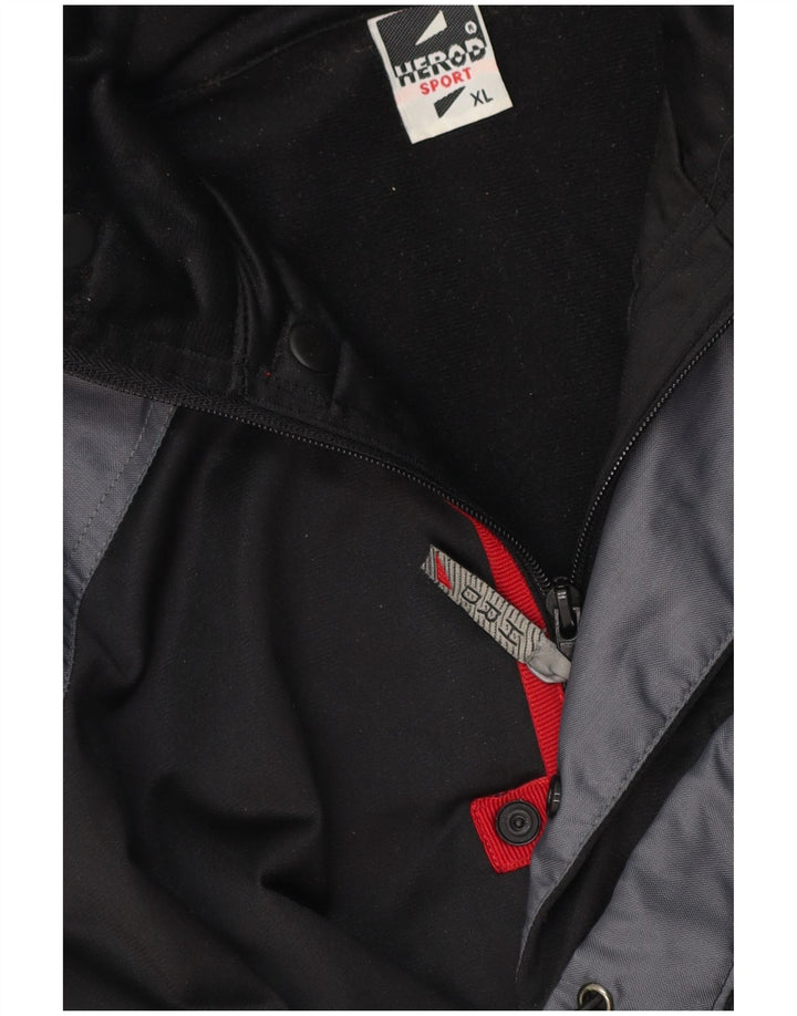 Giacca utility da uomo Herod Sport UK 42 XL Poliestere color block nero