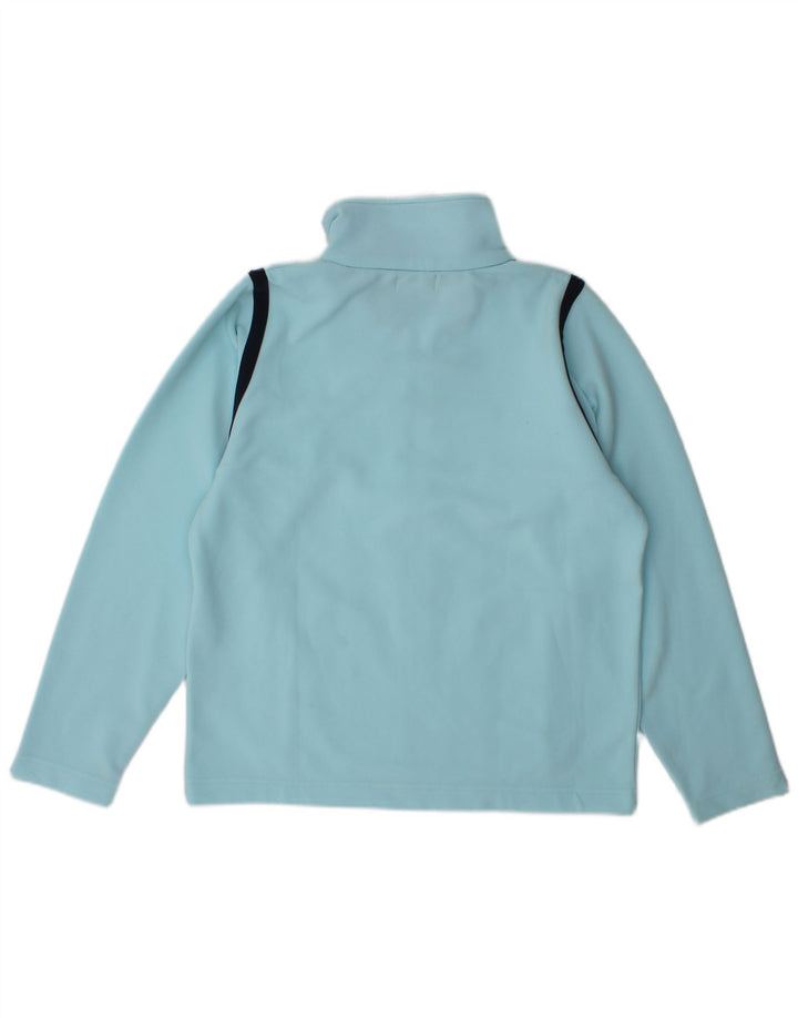 Giacca da tuta da donna Kappa UK 14 Poliestere color block blu medio