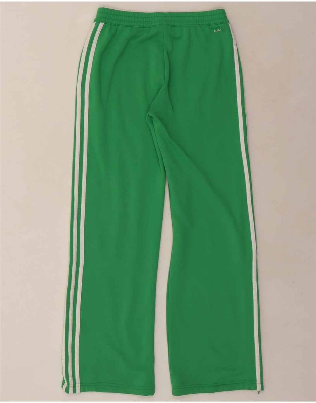 Pantaloni da tuta Adidas Clima 365 da donna UK 12 Poliestere verde medio