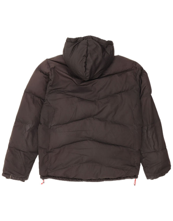 Giacca imbottita con cappuccio da uomo TIMBERLAND UK 38 poliestere nero medio