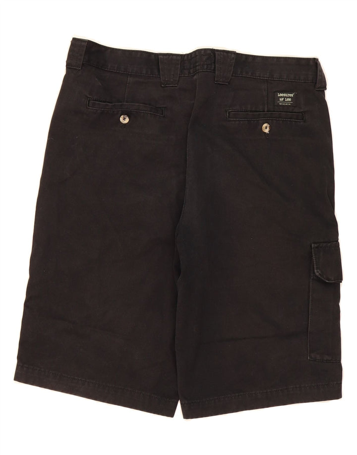 LEE Mens Cargo Shorts W34 Large  Black Cotton Vintage Lee and Second-Hand Lee from Messina Hembry 