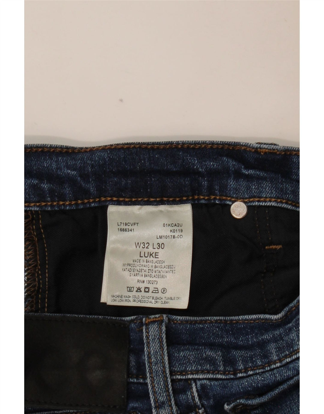 Jeans LEE Luke Slim da donna W32 L30 in cotone blu