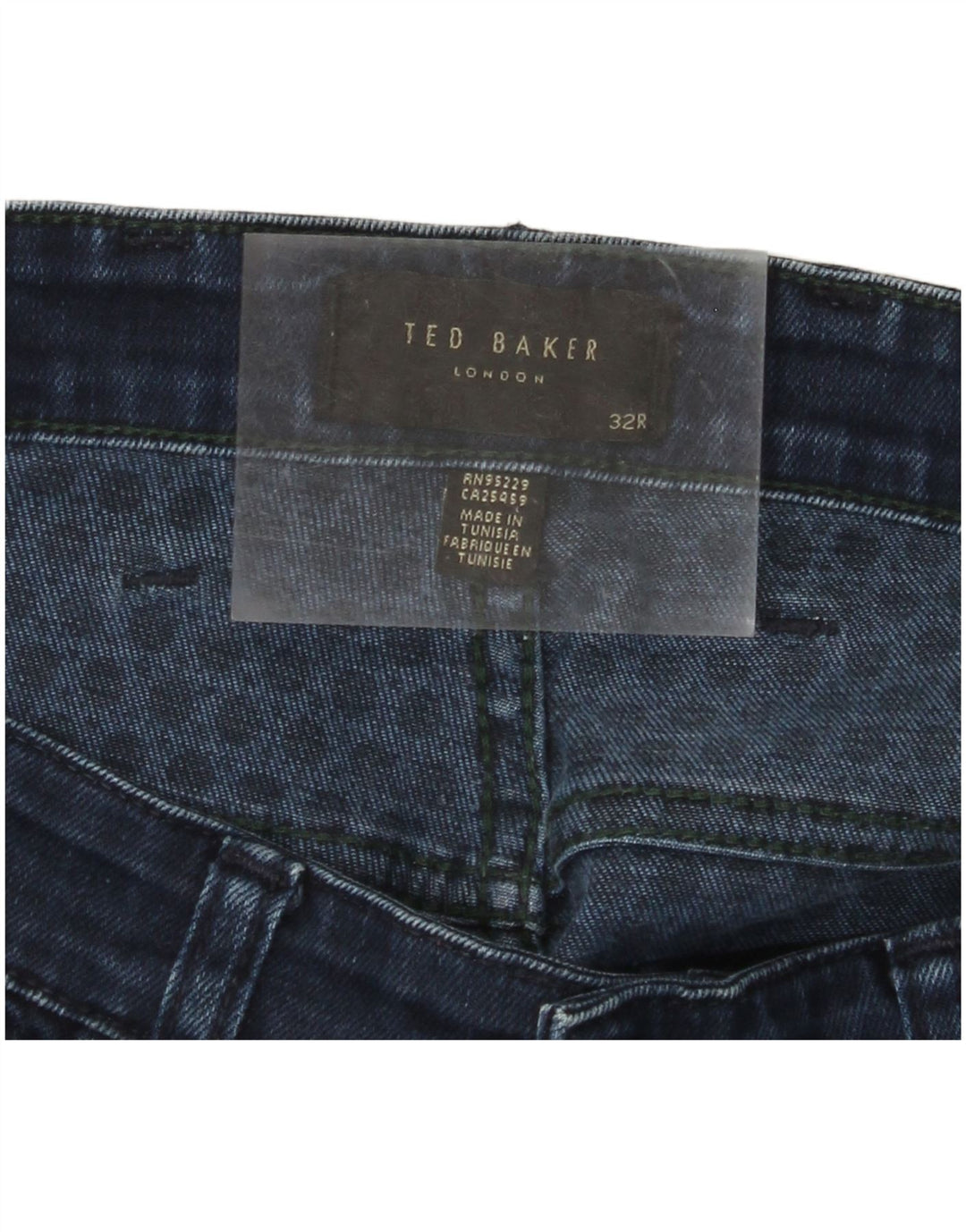 Jeans slim da uomo TED BAKER W32 L31 Blu navy