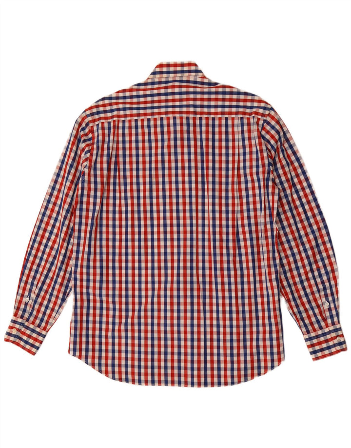 Camicia da uomo Paul & Shark taglia 39 cotone a quadretti multicolore medio
