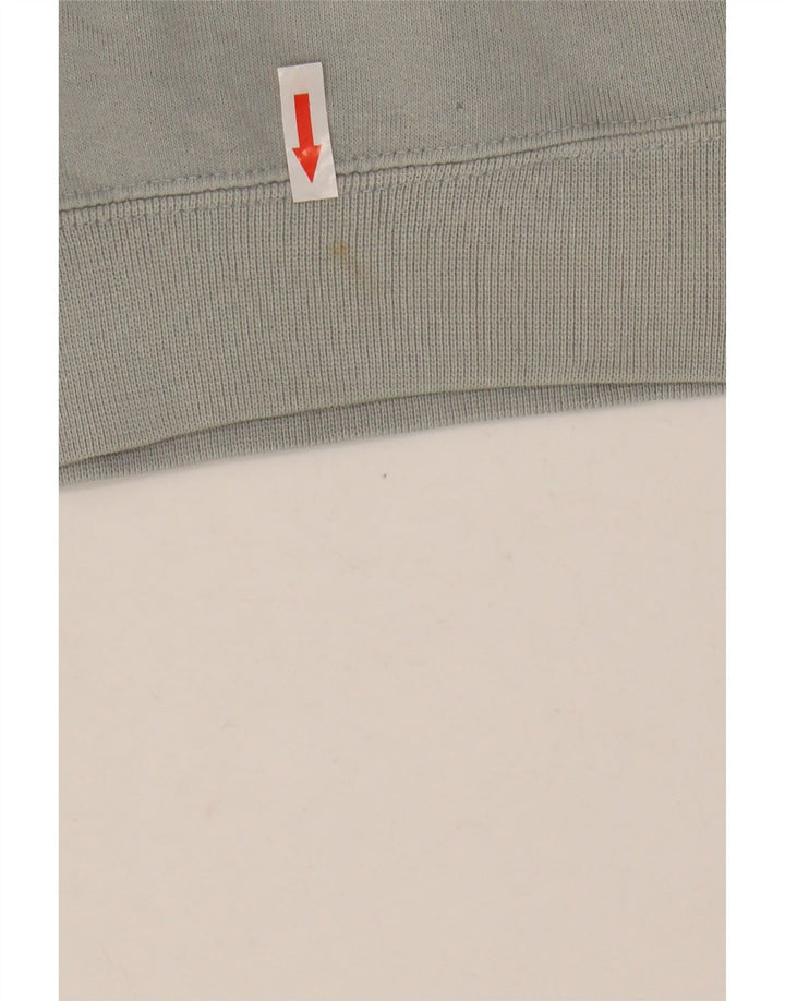 Giacca da tuta da uomo CHAMPION piccola in cotone color block grigio