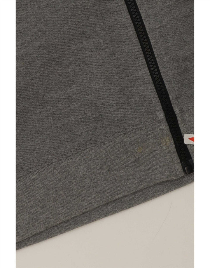 Maglione con cappuccio e zip da uomo Barbour grande poliestere grigio