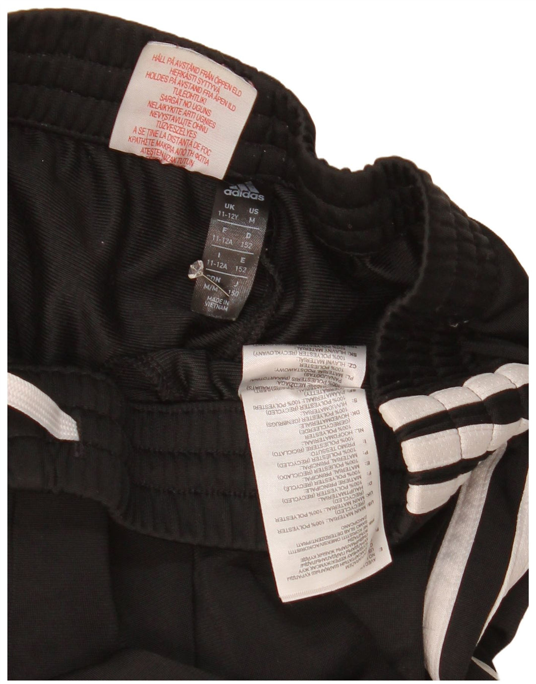 Pantaloni da tuta da ragazzo Adidas Joggers 11-12 anni Poliestere nero