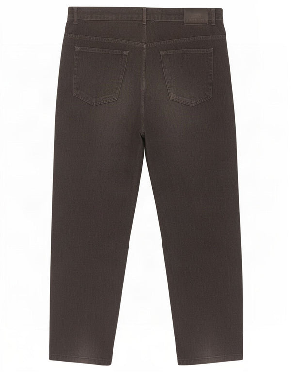 Jeans affusolati da uomo Lacoste taglia 46 grande W36 L30 cotone grigio