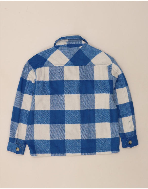Camicia OVS Bambina in Flanella 13-14 Anni Poliestere Blu Check
