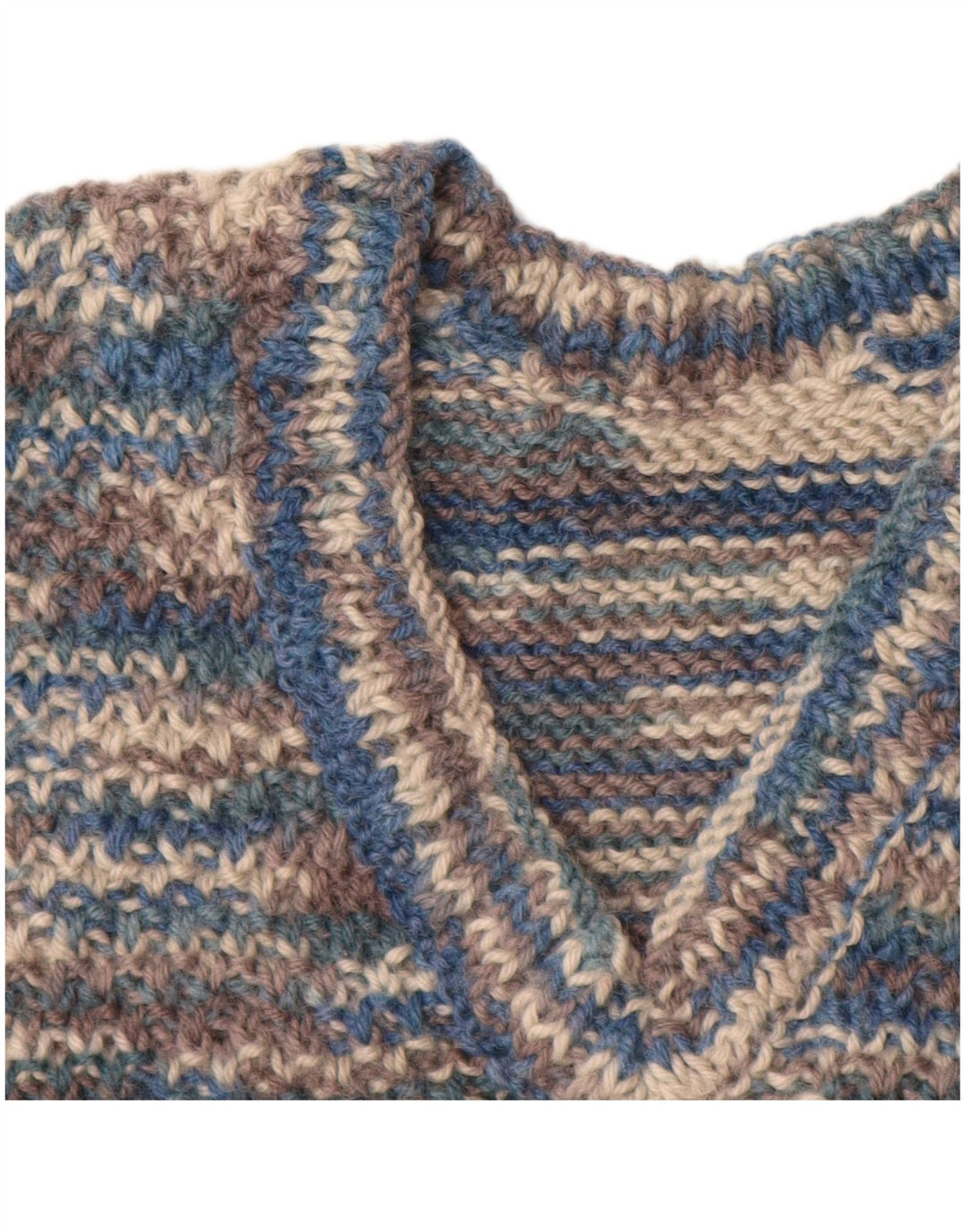 Canotta da donna VINTAGE UK 8 piccola blu screziata