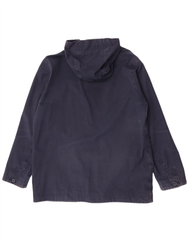 Giacca multiuso con cappuccio da uomo Seasalt Cornwall UK 38 Cotone medio blu navy