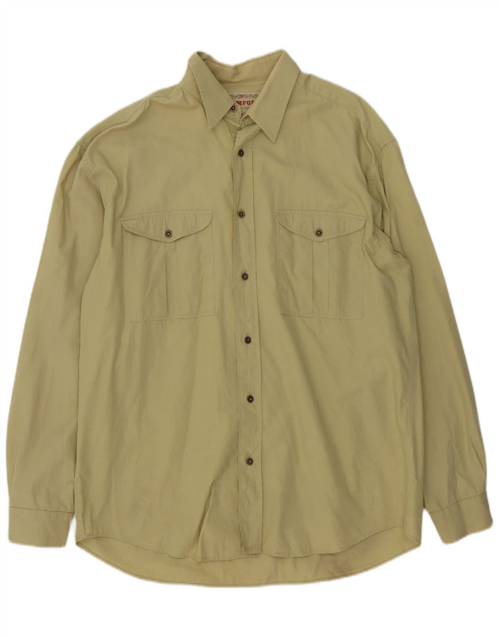 Camicia da uomo Wampum XL Cachi